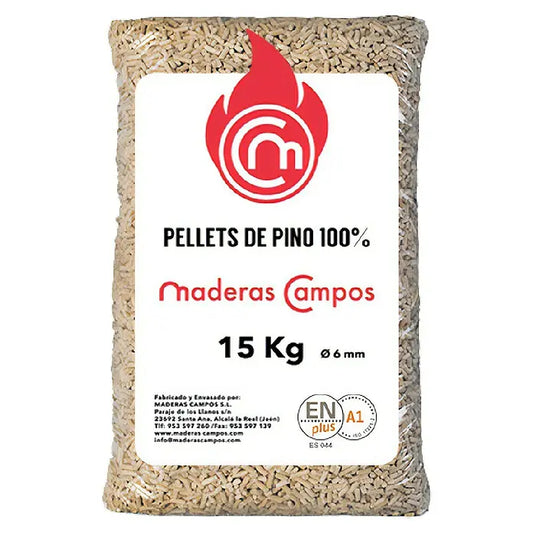 Pellets de madera a Palet